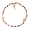 Sale Bracciale Rosario Gioielli Amen Rosari | BRORVI3 Donna Gioielli Moda Donna