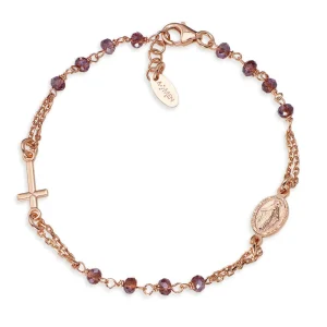 Sale Bracciale Rosario Gioielli Amen Rosari | BRORVI3 Donna Gioielli Moda Donna