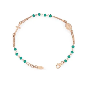 New Bracciale Rosario Gioielli Rosari | BRORV3 Donna Gioielli Moda Donna