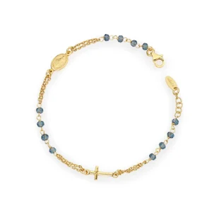 New Bracciale Rosario Gioielli Rosari | BROGBL3 Donna Gioielli Moda Donna
