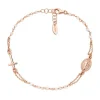 Sale Bracciale Rosario Gioielli Rosari | BRO10RBI3 Donna Gioielli Moda Donna