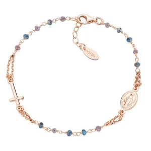 Sale Bracciale Rosario Gioielli Rosari | BRO10RBLTO3 Donna Gioielli Moda Donna