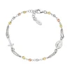 Clearance Bracciale Rosario Gioielli Rosari | BROBBRGD3 Donna Gioielli Moda Donna | Gioielli Moda Uomo