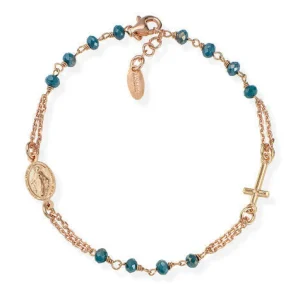 New Bracciale Rosario Gioielli Rosari | BRORP3 Donna Gioielli Moda Donna