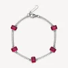 New Bracciale Semirigido Con Baguette Gioielli Fancy | FPR04 Donna Gioielli Moda Donna