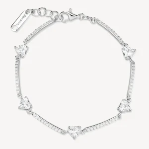 New Bracciale Semirigido Con Zirconi Infinite White Gioielli Brosway Fancy | FIW121 Donna Gioielli Moda Donna