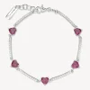 Discount Bracciale Semirigido Zirconi Bianchi E Passion Ruby Gioielli Brosway Fancy | FPR118 Donna Gioielli Moda Donna
