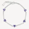 Best Bracciale Semirigido Zirconi Bianchi E Magic Purple Gioielli Brosway Fancy | FMP119 Donna Gioielli Moda Donna