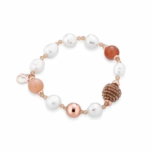Discount Bracciale Sophie Con Perle Glamour | LGBR545 Donna Gioielli Moda Donna