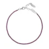 Sale Bracciale Tennis Con Zirconi Fucsia Gioielli | BT1BR17 Donna Gioielli Moda Donna