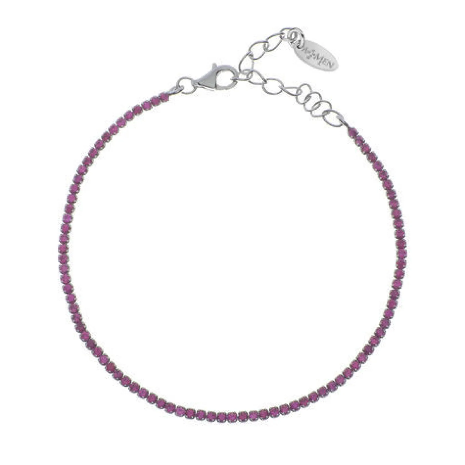 bracciale_tennis_con_zirc_0-2.webp Sale Bracciale Tennis Con Zirconi Fucsia Gioielli | BT1BR17 Donna Gioielli Moda Donna