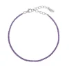 Clearance Bracciale Tennis Con Zirconi Lilla Gioielli | BT1BLI17 Donna Gioielli Moda Donna