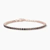 Best Bracciale Tennis Con Zirconi Neri Gioielli | 533329 Donna Gioielli Moda Donna | Idee Regalo