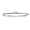 Clearance Bracciale Tennis In Oro Bianco E Diamanti Gioielli |  T39SE885/D-18 Donna Gioielli Donna | Gioielli Uomo