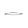 Discount Bracciale Tennis In Oro Bianco E Diamanti Gioielli |  T39SE886/D-19 Donna Gioielli Donna | Gioielli Uomo