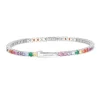 Outlet Bracciale Tennis In Argento Con Zirconi | 533352 Donna Gioielli Moda Donna