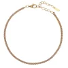 Online Bracciale Tennis Placcatura Oro Giallo Gioielli | BT1GCH17 Donna Gioielli Moda Donna