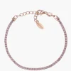 Sale Bracciale Tennis Rosè Zirconi Rosa Gioielli | BTRRO16 Donna Gioielli Moda Donna