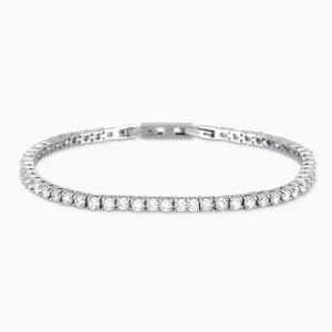 Discount Bracciale Tennis Uomo In Acciaio Gioielli | 231890 Uomo Gioielli Moda Uomo | Idee Regalo