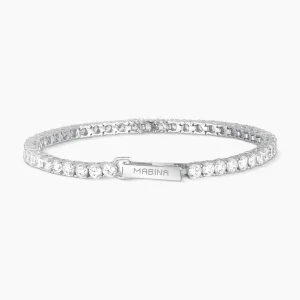Sale Bracciale Tennis Zirconi Bianchi Gioielli | 533020/S Donna Gioielli Moda Donna | Idee Regalo