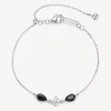 Best Bracciale Tiralaccio Zirconi Bianchi E Mystery Black Gioielli Brosway Fancy | FMB117 Donna Gioielli Moda Donna