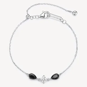 Best Bracciale Tiralaccio Zirconi Bianchi E Mystery Black Gioielli Brosway Fancy | FMB117 Donna Gioielli Moda Donna