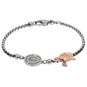 New Tuum Gaia In Argento Ed Oro 9K | GAIAEB90ACR Donna Gioielli Moda Donna