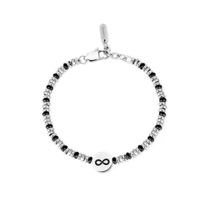 Discount Bracciale Uomo Con Ciondolo Infinito Gioielli Ikon | 231805 Uomo Gioielli Moda Uomo