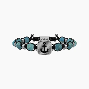 Sale Bracciale Uomo Con Cordino Ancora Gioielli Symbols | 731913 Uomo Gioielli Moda Uomo | Idee Regalo