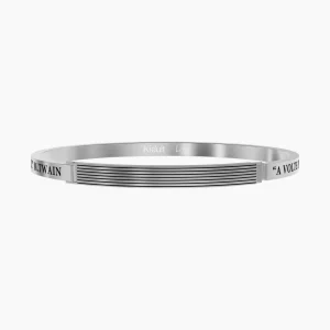 Fashion Bracciale Uomo Con Frase Twain Gioielli | 732114L Uomo Gioielli Moda Uomo | Idee Regalo