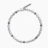 Best Bracciale Uomo Con Inserti Neri Gioielli | 533631 Uomo Gioielli Moda Uomo | Idee Regalo