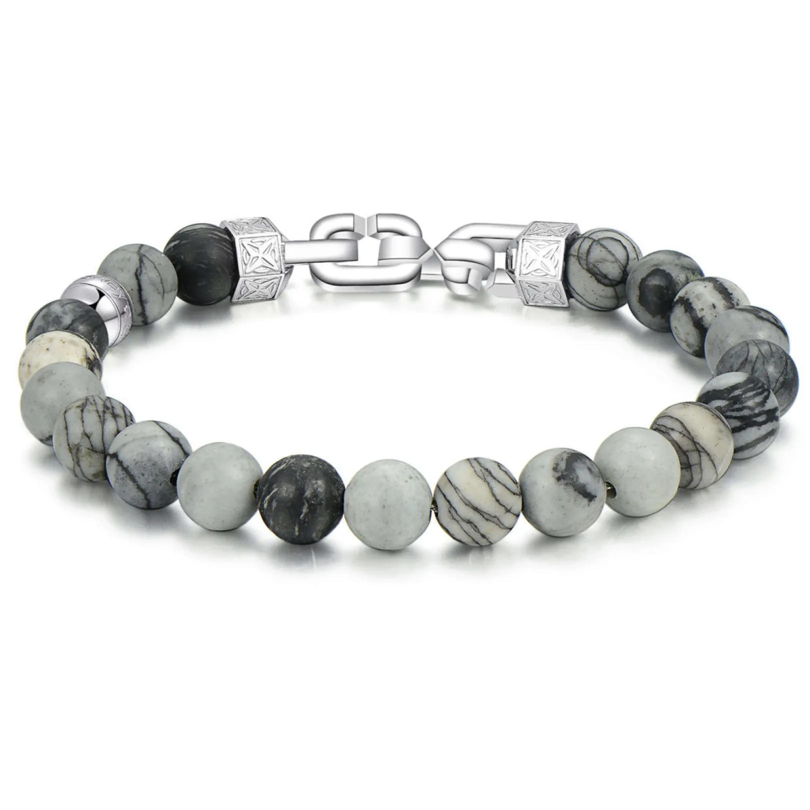 bracciale_uomo_con_pietre_0-2.webp Fashion Bracciale Uomo Con Pietre Gioielli | BTH16 Uomo Gioielli Moda Uomo