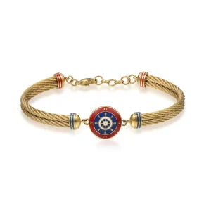 Fashion Bracciale Uomo Con Timone Gioielli Horizon | BHO19 Uomo Gioielli Moda Uomo