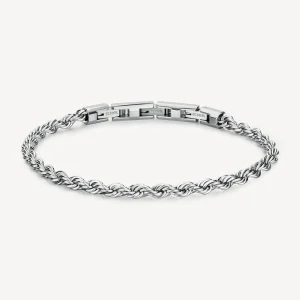 Best Bracciale Uomo In Acciaio Catena Torchon Riptide | BTD024 Uomo Gioielli Moda Uomo | Idee Regalo