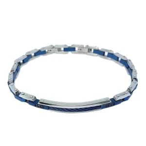 Best Bracciale Uomo In Acciaio Gioielli Hi-Teck | EHB211 Uomo Gioielli Moda Uomo