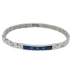 Fashion Bracciale Uomo In Acciaio Con Piastrina Gioielli Hi-Teck | EHB197 Uomo Gioielli Moda Uomo