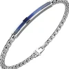 New Bracciale Uomo In Acciaio Gioielli Hi-Teck | EHB179 Uomo Gioielli Moda Uomo