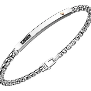Outlet Bracciale Uomo In Acciaio Gioielli   Hi-Teck Eleganteck | EHB178 Uomo Gioielli Moda Uomo