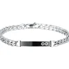 New Bracciale Uomo In Acciaio A Catena in Acciaio | 231827 Uomo Gioielli Moda Uomo