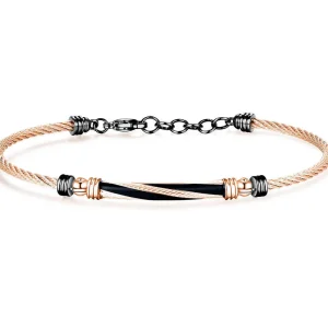 Discount Bracciale Uomo In Acciaio Gioielli Horizon | BH022 Uomo Gioielli Moda Uomo