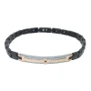 Fashion Bracciale Uomo In Acciaio Gioielli Hi-Teck | EHB207 Uomo Gioielli Moda Uomo