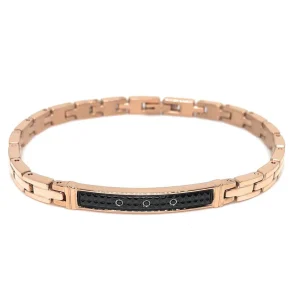 Outlet Bracciale Uomo In Acciaio Gioielli Hi-Teck | EHB195 Uomo Gioielli Moda Uomo