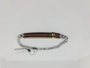 Online Bracciale Uomo In Acciaio Con Piastrina Gioielli Hi-Teck 3.0 | UHB005 Uomo Gioielli Moda Uomo
