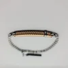 New Bracciale Uomo In Acciaio Con Piastrina Gioielli Hi-Teck | UHB004 Uomo Gioielli Moda Uomo