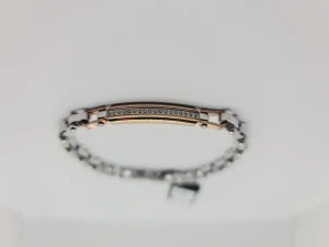 Best Bracciale Uomo In Acciaio Con Piastrina Gioielli Hi-Teck | EHB250 Uomo Gioielli Moda Uomo