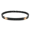 Clearance Bracciale Uomo In Acciaio Con Piastrina Gioielli Hi-Teck | EHB196 Uomo Gioielli Moda Uomo