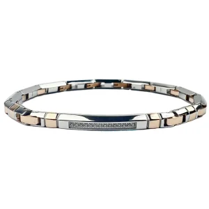Hot Bracciale Uomo In Acciaio Gioielli Hi-Teck | EHB283 Uomo Gioielli Moda Uomo