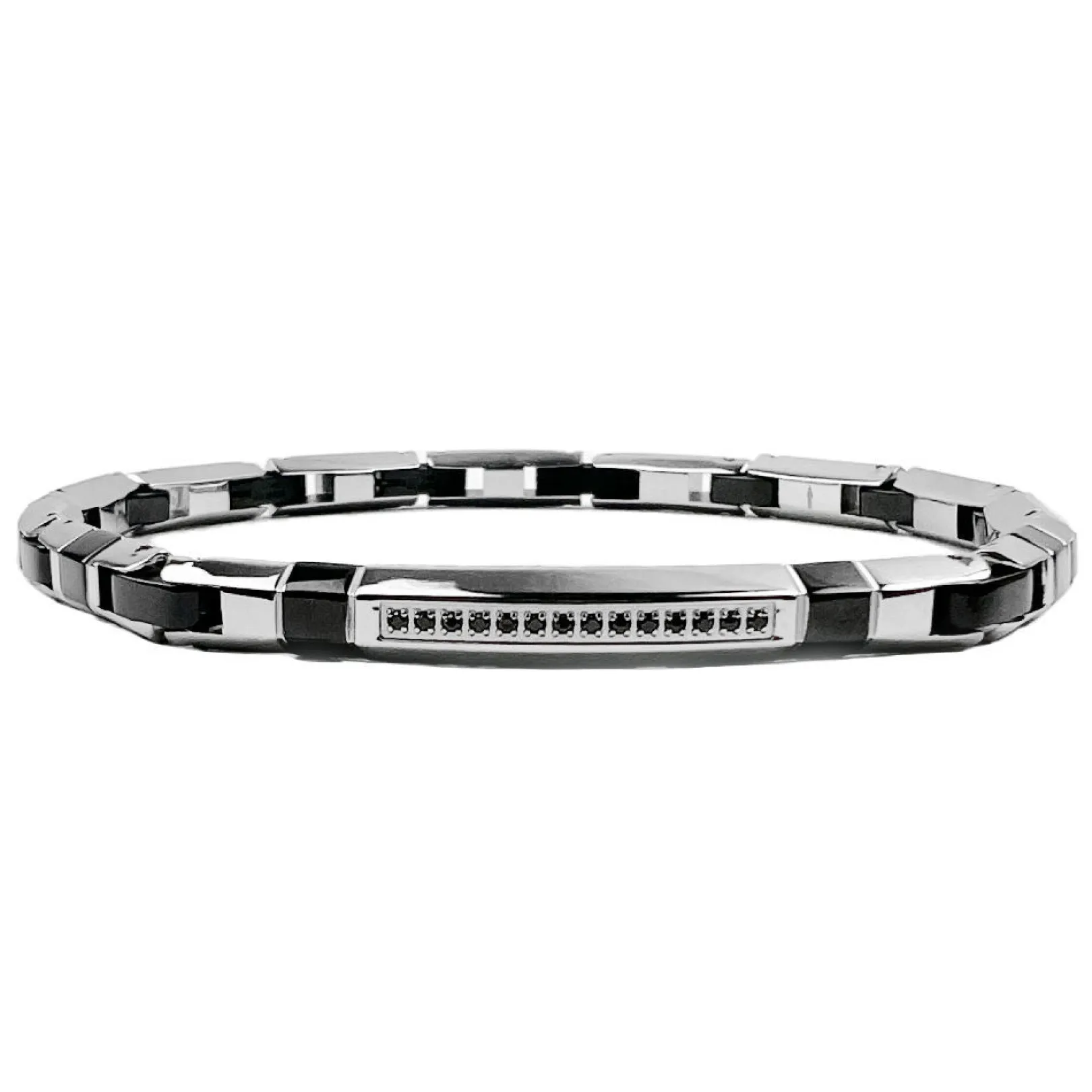 bracciale_uomo_in_acciaio_0-85.webp Outlet Bracciale Uomo In Acciaio Gioielli Hi-Teck | EHB282 Uomo Gioielli Moda Uomo
