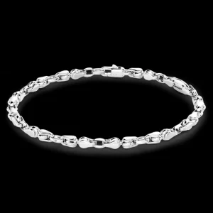 Hot Bracciale Uomo In Argento Gioielli Eternity 925 | ESB232 Uomo Gioielli Moda Uomo