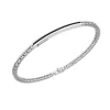 Online Bracciale Uomo In Argento E Zirconi Neri Gioielli | EXB729 Uomo Gioielli Moda Uomo